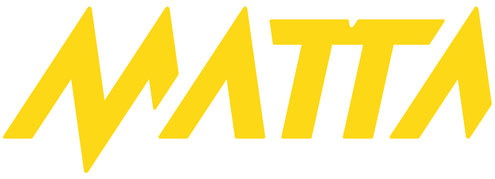 MATTA logo in yellow