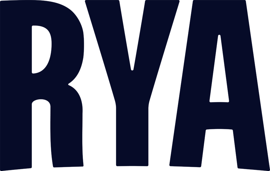 RYA logo in navy