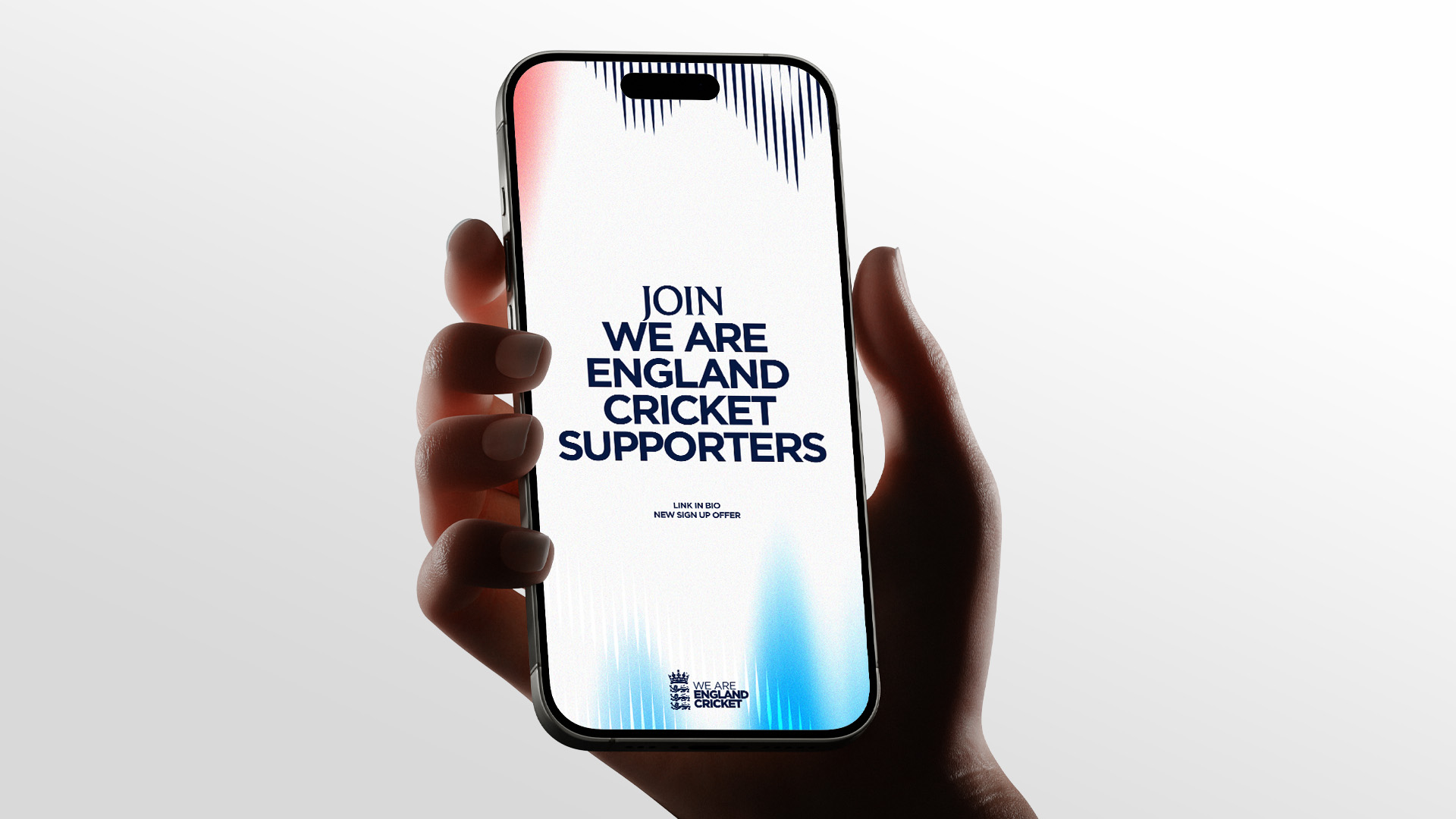 rebranded asset for mobile for England cricket