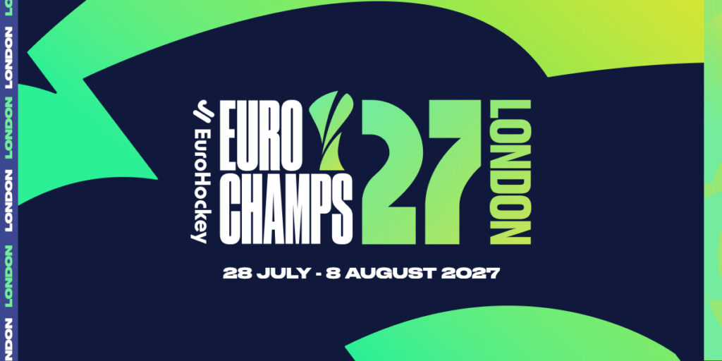 EuroChamps London 2027 visual, eurochamps logo with typography